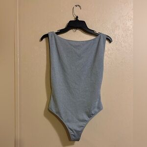 NWOT Free People Intimately Raven bodysuit sz S